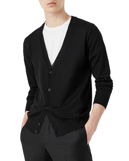 Emporio Armani: Кардиган из шерсти 