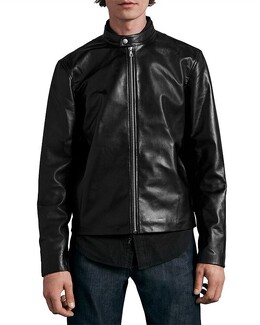 rag & bone: Кожаная куртка 