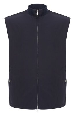 Brunello Cucinelli: Синий жилет 