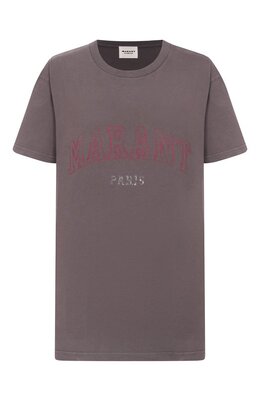 Isabel Marant Etoile: Хлопковая футболка 