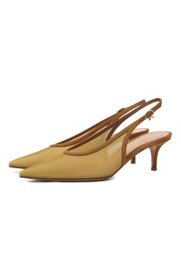 Gianvito Rossi: Коричневые туфли 