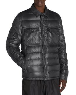 Moncler: Куртка-рубашка 