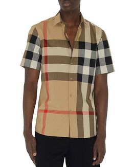 Burberry: Хлопковая рубашка 
