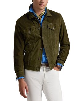 Polo Ralph Lauren: Замшевая куртка 