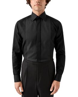 Eton: Чёрная рубашка 