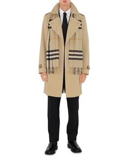 Burberry: Хлопковый плащ  Kensington Heritage