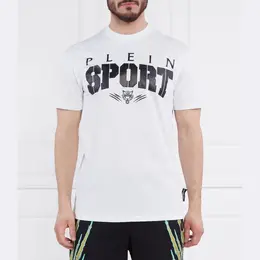 Plein Sport: Белая футболка 