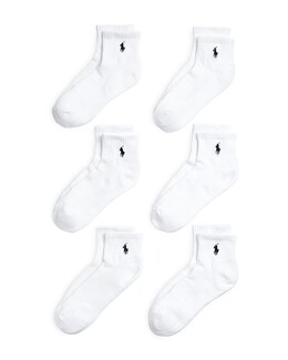 Polo Ralph Lauren: Белые носки 