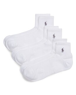 Polo Ralph Lauren: Белые носки 