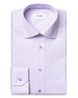 Eton: Однотонная рубашка 