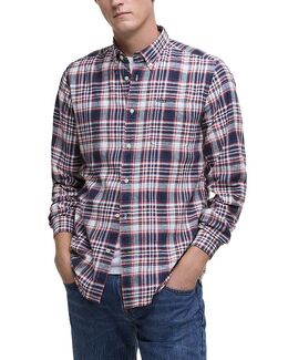 Barbour: Льняная рубашка 