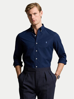 Polo Ralph Lauren: Синяя рубашка 