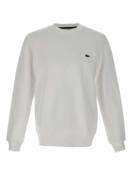 Lacoste: Белая толстовка 