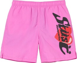 Stussy: Розовые шорты 