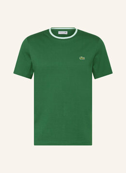 Lacoste: Зелёная футболка 