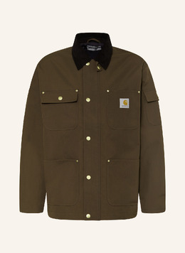 Carhartt WIP: Коричневая куртка 