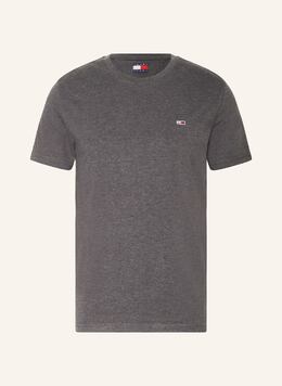 Tommy Jeans: Серая футболка 
