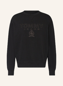 Tommy Jeans: Чёрная толстовка 