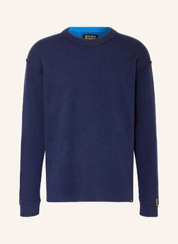 Scotch & Soda: Синий свитер 