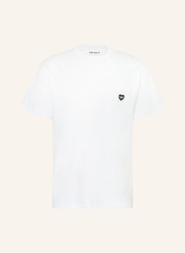 Carhartt WIP: Белая футболка 