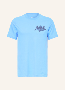 Nike: Синяя футболка  Dri FIT