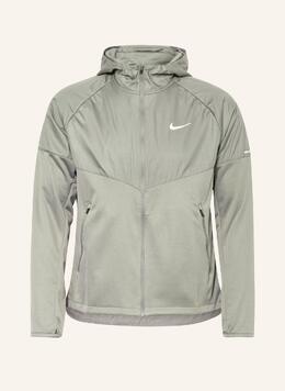 Nike: Зелёная куртка 