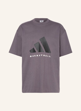 Adidas Originals: Фиолетовая футболка 