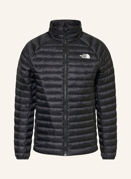 The North Face: Чёрный пуховик 