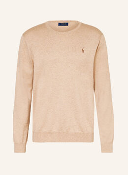 Polo Ralph Lauren: Бежевый свитер 