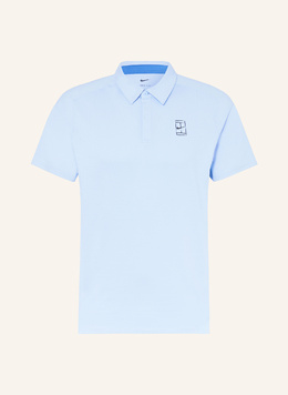 Nike: Голубая рубашка  Dri FIT