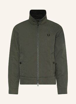 Fred Perry: Зелёная куртка 