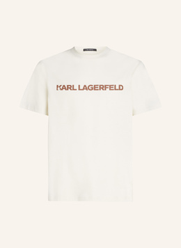Karl Lagerfeld: Бежевая футболка 