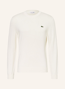 Lacoste: Бежевый свитер 