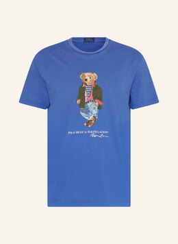 Polo Ralph Lauren: Синяя футболка 