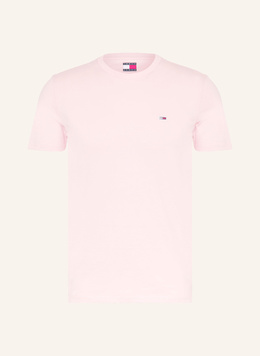 Tommy Jeans: Розовая футболка 