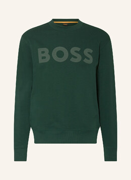 BOSS: Зелёная толстовка 