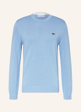 Lacoste: Голубой свитер 