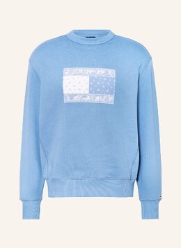 Tommy Jeans: Синяя толстовка 