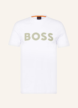 BOSS: Белая футболка 