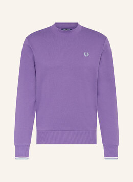 Fred Perry: Фиолетовая толстовка 