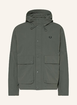 Fred Perry: Куртка цвета хаки 