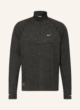Nike: Чёрная майка  Running