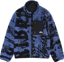 Stussy: Голубая куртка 