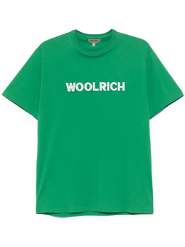 Woolrich: Зелёная футболка 