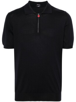 Kiton: Синяя рубашка 