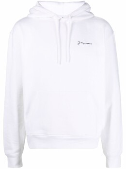 Jacquemus: Белая толстовка 