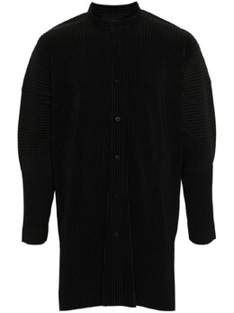 Homme Plissé Issey Miyake: Чёрная рубашка 