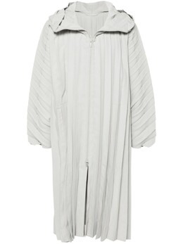 Homme Plissé Issey Miyake: Длинное пальто 