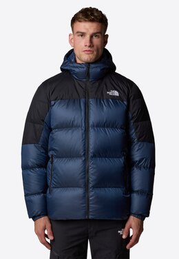 The North Face: Тёмный пуховик 