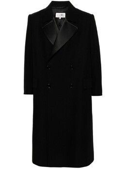 MM6 Maison Margiela: Двубортное пальто 